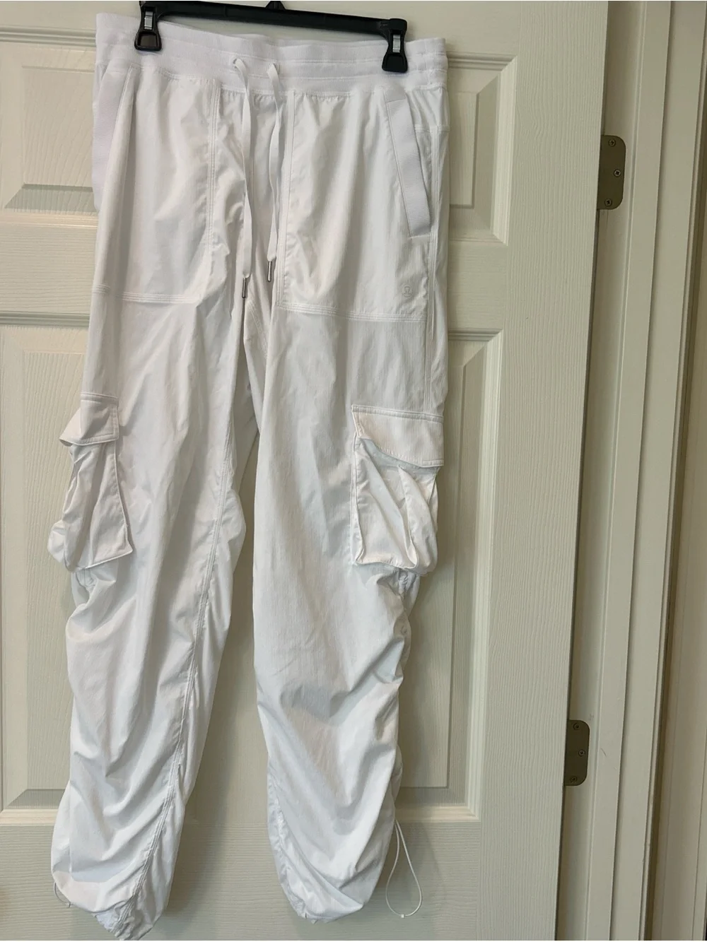 lululemon athletica White Cargo Track Joggers